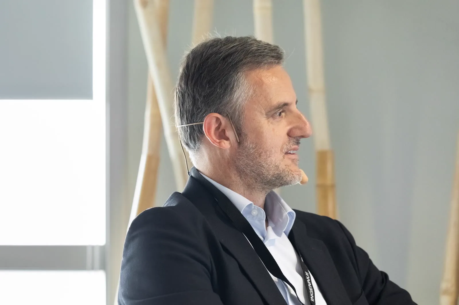 Íñigo Muñoz, director de Inversiones de Overlord Gestión, durante una ponencia